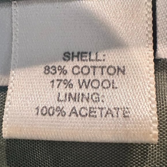 Ann Taylor Loft Cream & Sage Green Patterned Pencil Skirt Size 10 - Picture 8 of 8